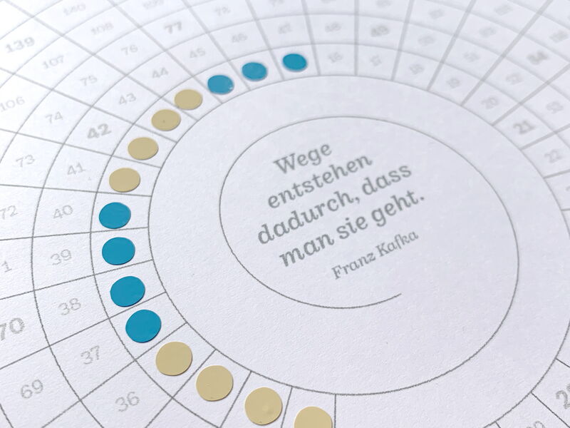 Wandplaner für an Krebs erkrankte Menschen